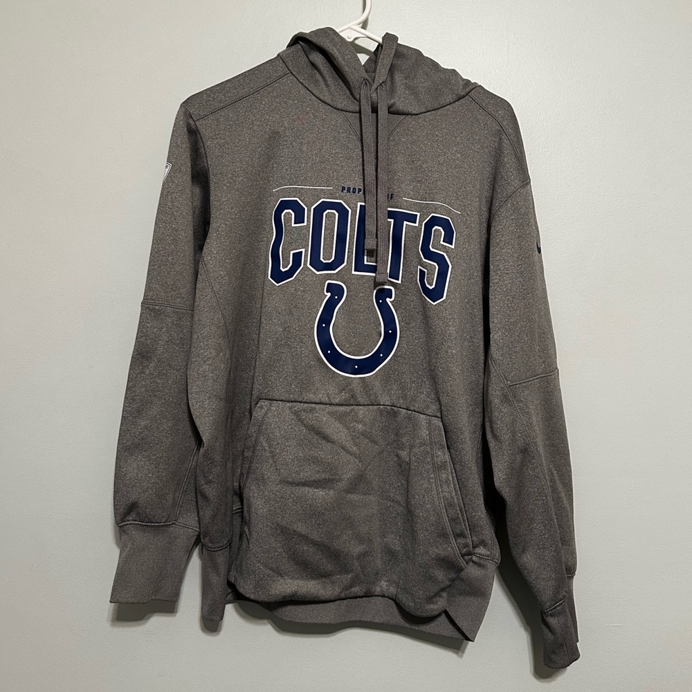 Indianapolis Colts Nike Grey Hoodie (Medium)